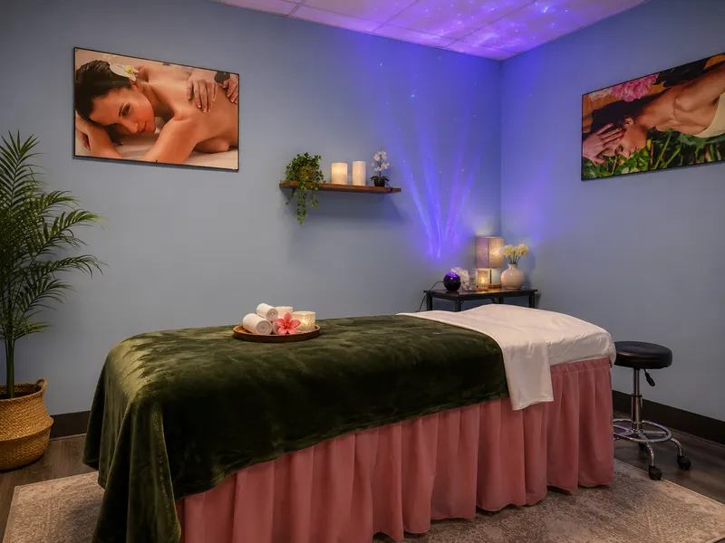 Private massage treatment room 3 at Zen Spa in Raymore MO